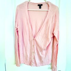 Gap pink cardigan